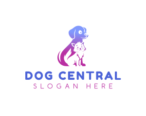 Pet Dog Cat logo design