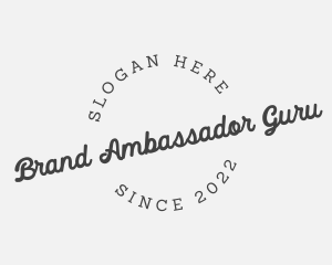 Generic Apparel Brand logo design