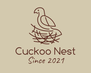 Wild Bird Nest  logo design