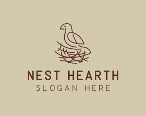 Wild Bird Nest  logo