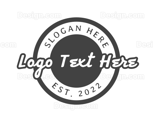 Streetwear Apparel Brand Logo