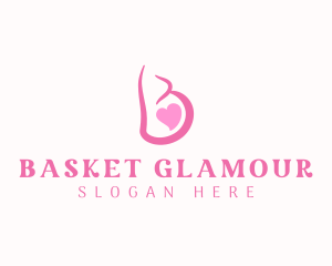 Pregnant Woman Maternity logo design