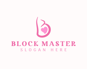 Pregnant Woman Maternity logo design