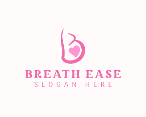 Pregnant Woman Maternity logo design