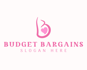 Pregnant Woman Maternity logo design