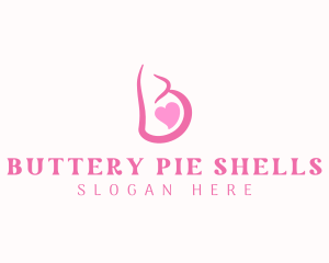 Pregnant Woman Maternity logo design