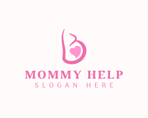 Pregnant Woman Maternity logo