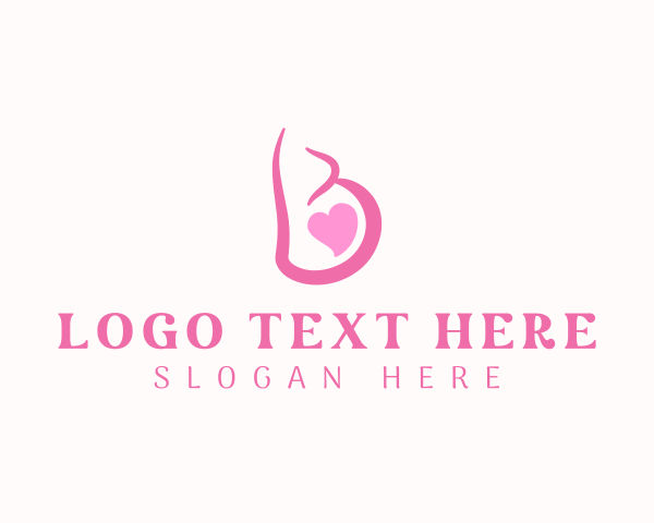 Letter B logo example 3