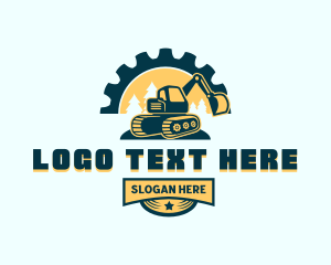 Mining Excavator Cogwheel  logo