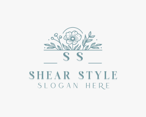 Flower Wedding Styling logo design