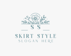 Flower Wedding Styling logo design