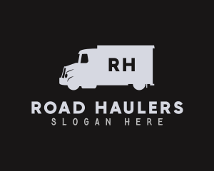 Delivery Truck Transport logo design