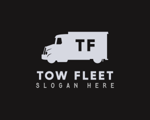 Delivery Truck Transport logo design