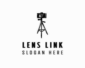 Camera Tripod Dslr logo design