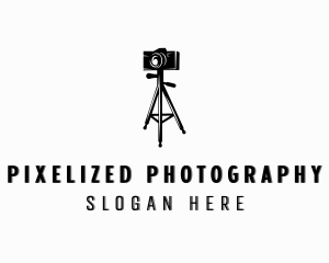 Camera Tripod Dslr logo design