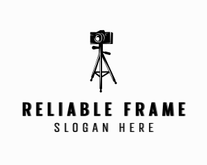 Camera Tripod Dslr logo design