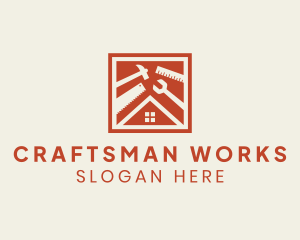 Home Repair Tools logo design