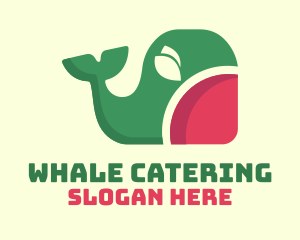 Seafood Whale Watermelon  logo