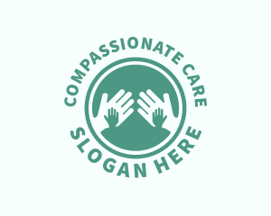 Hands Support Foundation logo design