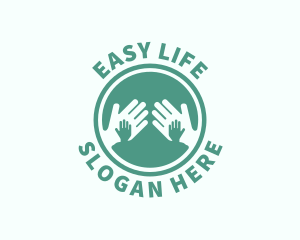 Hands Support Foundation logo design