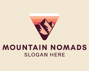 Mountain Nature Traveler logo design