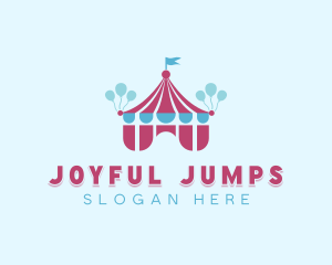 Balloons Carnival Tent logo design