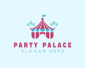 Balloons Carnival Tent logo design