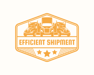 Mover Freight Truck logo design