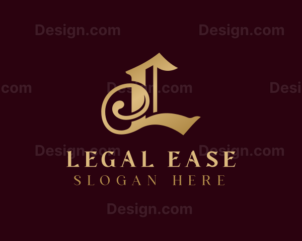 Elegant Decorative Calligraphy Logo