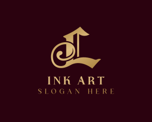 Elegant Decorative Calligraphy logo