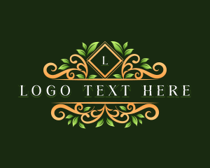 Nature Foliage Ornament logo