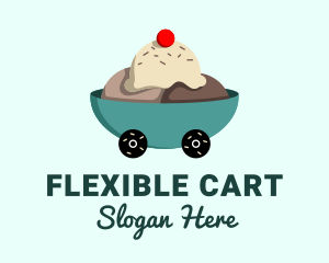 Ice Cream Delivery logo design