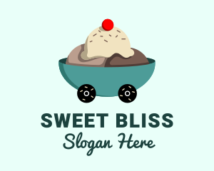 Ice Cream Delivery logo design