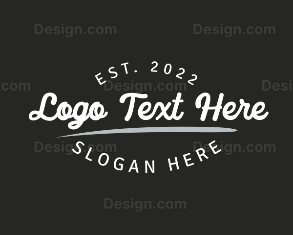 Retro Brand Firm Logo