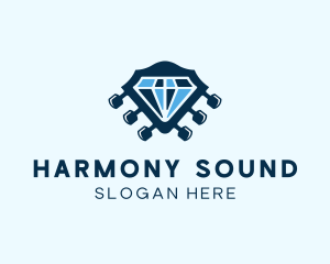 Diamond Rock Sound logo design