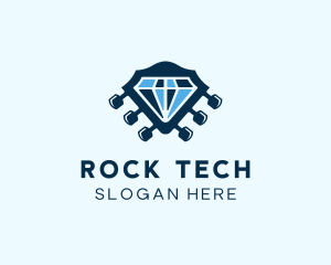 Diamond Rock Sound logo design