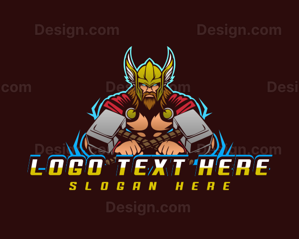 Thor Thunder God Logo