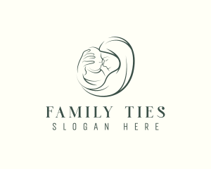 Baby Mother Maternity logo design