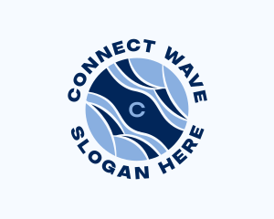 Waves Marketing Firm logo design