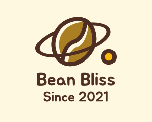 Coffee Bean Planet logo design