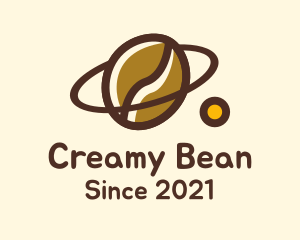 Coffee Bean Planet logo design