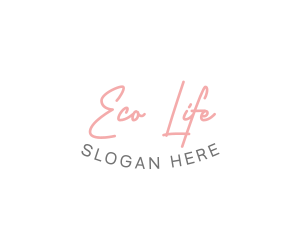 Simple Cursive Wordmark logo design