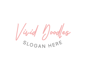 Simple Cursive Wordmark logo design