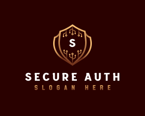 Cyber Security Protection logo design