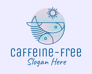 Ocean Fish Seafood logo design