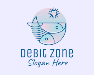 Ocean Fish Seafood logo design