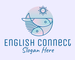 Ocean Fish Seafood logo design