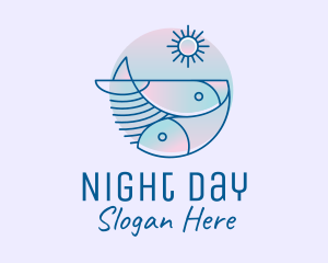 Ocean Fish Seafood logo design