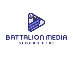 Bird Media Application logo design