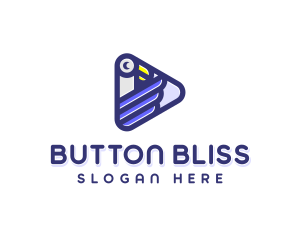 Bird Media Application logo design